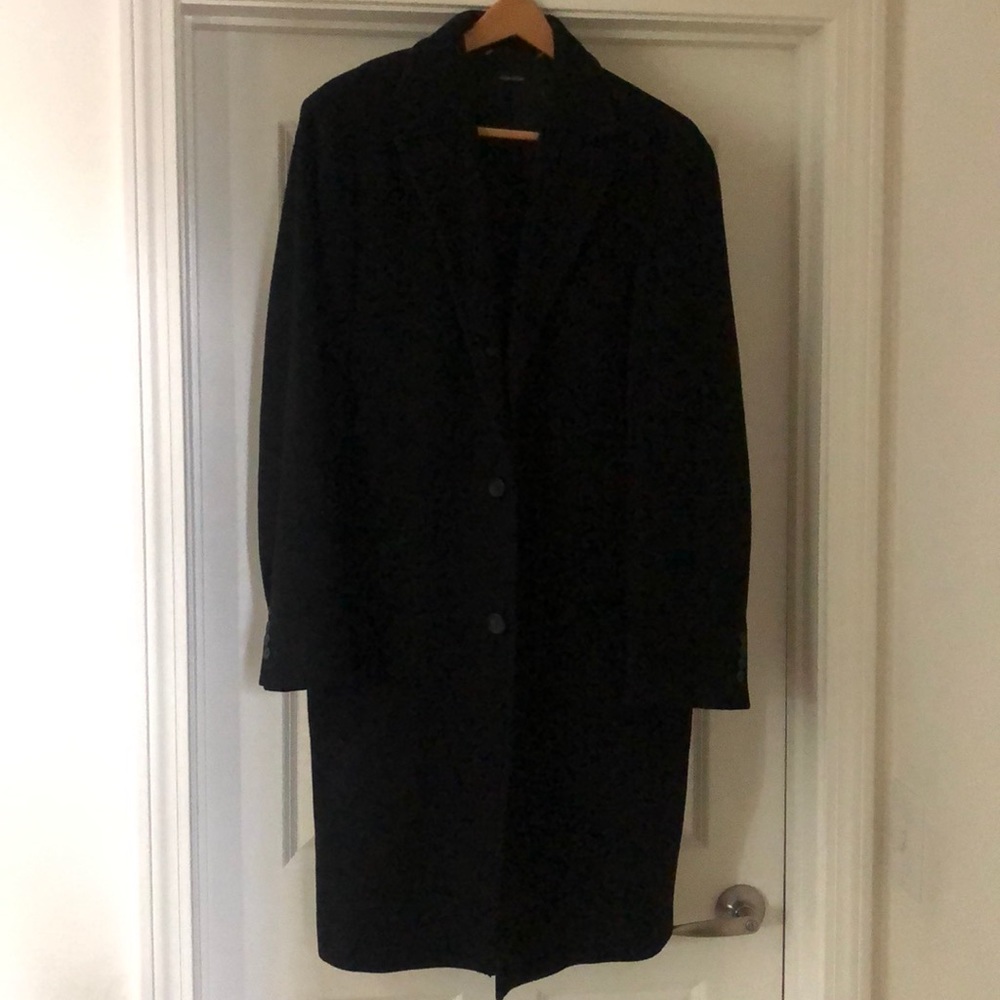 JCrew Wool/Cashmere Top Coat - M (40R) like new!